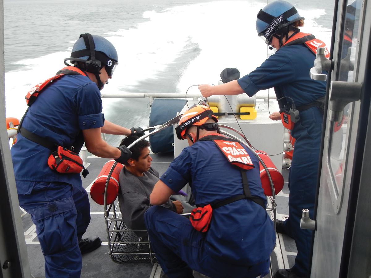 coast guard killed in action